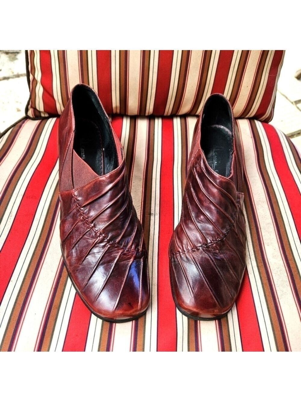 Canal Grande Oxblood Red Ladies, Size 38 (7.5 US)